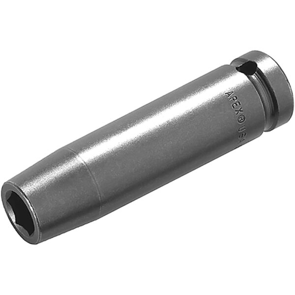 24MM57 Apex 3/4'' Square Drive 6-Point Impact Socket, Metric, Thin Wall, Extra Long Length