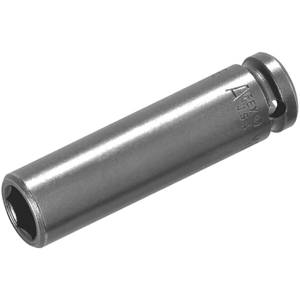 26MM55 Apex 1/2'' Square Drive 6-Point Impact Socket, Metric, Thin Wall, Extra Long Length