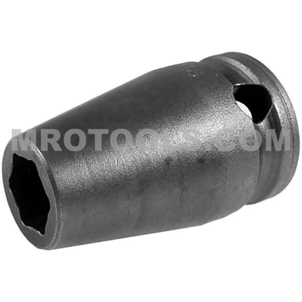 3P10 Apex 3/8'' Square Drive 6-Point Impact Socket For SAE Sheet Metal Screws, Self-Tapping