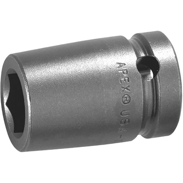 5144 Apex 1/2'' Square Drive 6-Point Impact Socket, SAE, Standard Length