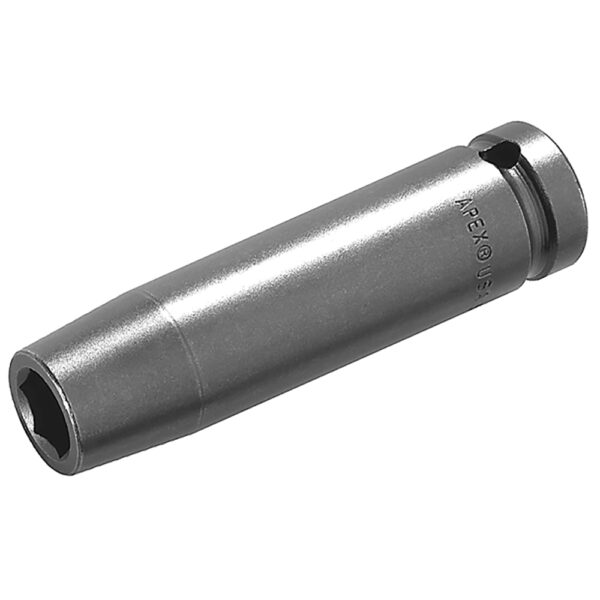7324SKT Apex 3/4'' Square Drive 6-Point Impact Socket, SAE, Extra Long Length