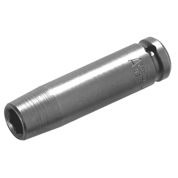 8MM33 Apex 3/8'' Square Drive 6-Point Impact Socket, Metric, Extra Long Length