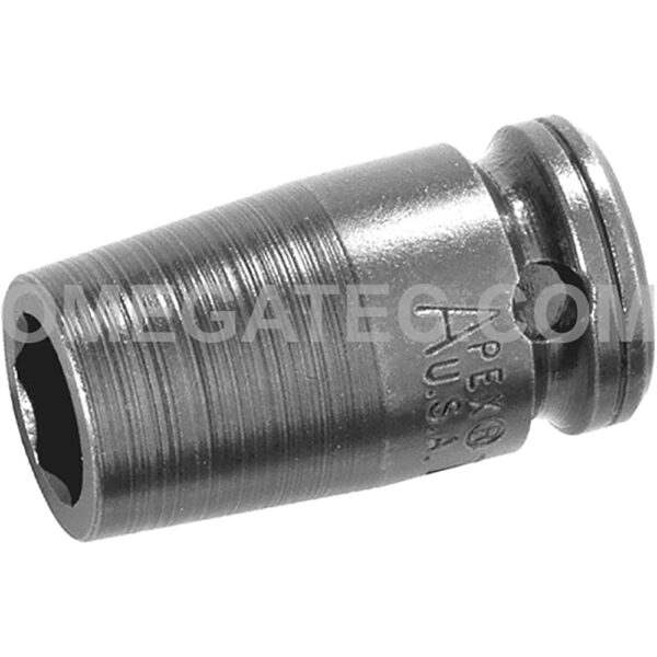 M-1110 Apex 1/4'' Square Drive 6-Point Impact Socket, SAE, Magnetic, Standard Length