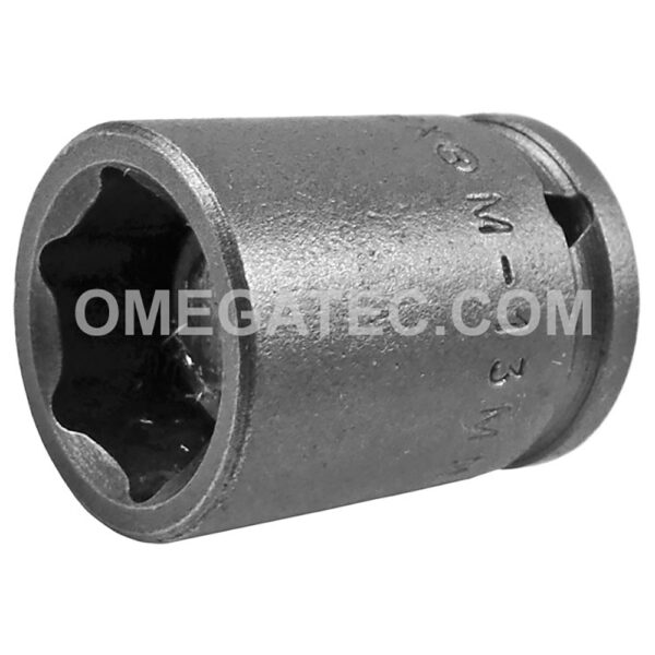 M-13MM11 Apex 1/4'' Square Drive 6-Point Impact Socket, Metric, Magnetic, Standard Length