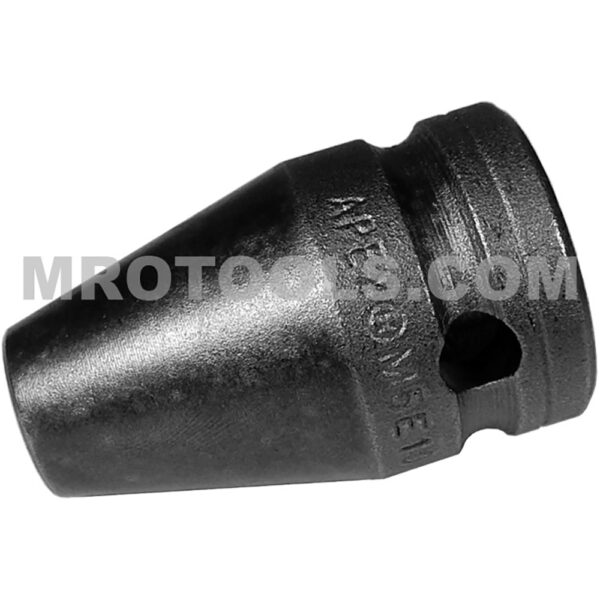 M5E10 Apex 1/2'' Square Drive 6-Point Impact Socket, SAE, Magnetic, For Sheet Metal Screws, Predrilled Holes