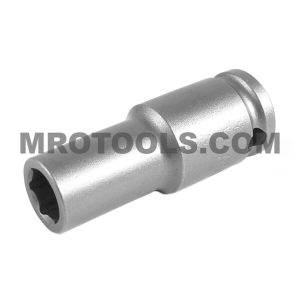 MB-3512 Apex 3/8'' Square Drive 6-Point Impact Socket, Magnetic, Thin Wall, Long Length