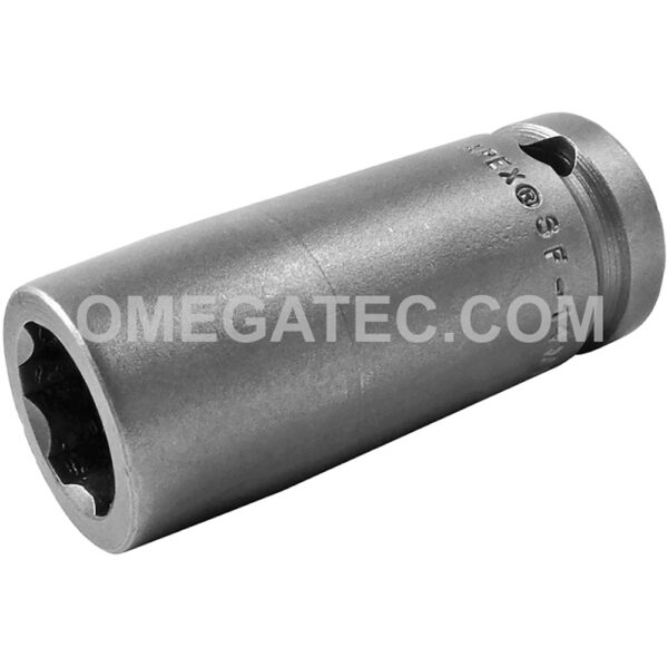 SF-14MM25 Apex 1/2'' Square Drive 6-Point Impact Socket, Metric, Surface Drive, Long Length