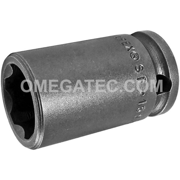 SF-15MM13 Apex 3/8'' Square Drive 6-Point Impact Socket, Metric, Surface Drive, Standard Length