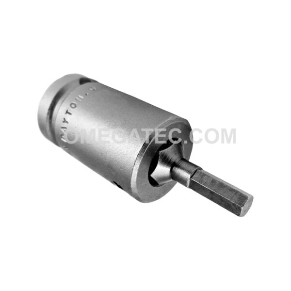 SZ-5-7-5MM Apex 5mm Socket Head Metric Bits With Drive Adapters, 1/2'' Drive