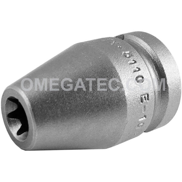 TX-5110 Apex 1/2'' Square Drive E-10 Torx Impact Socket, For External Screws